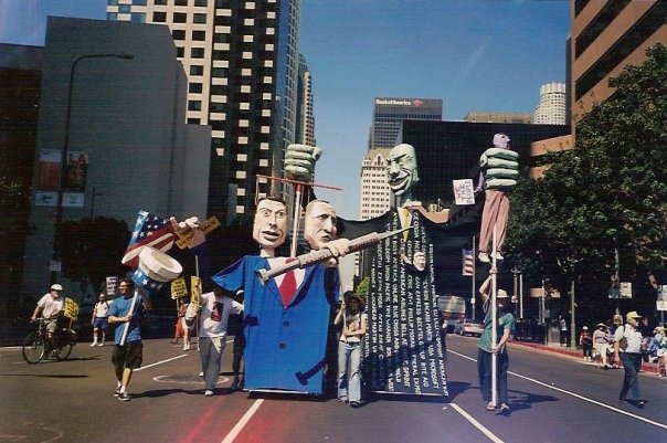 David Morley and K Rubyâ€™s 2000 Puppet Corporate Democracy
